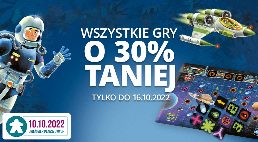 Gry planszowe dla dzieci o 30% taniej - Kapitan Nauka