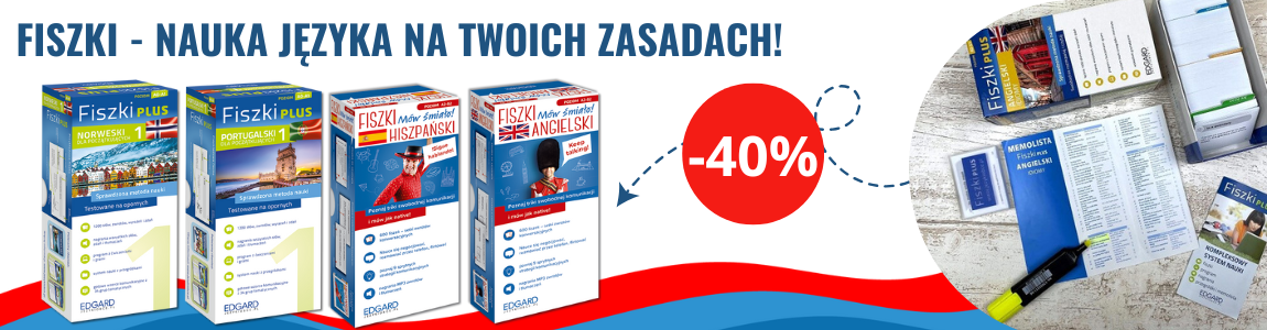 Fiszki promocja -40% Języki Obce