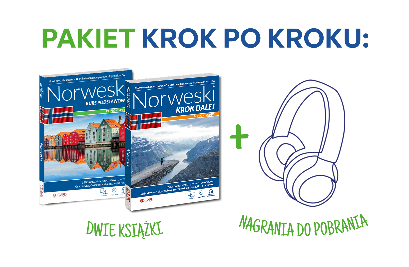 Fiszki PLUS do nauki języka norweskiego